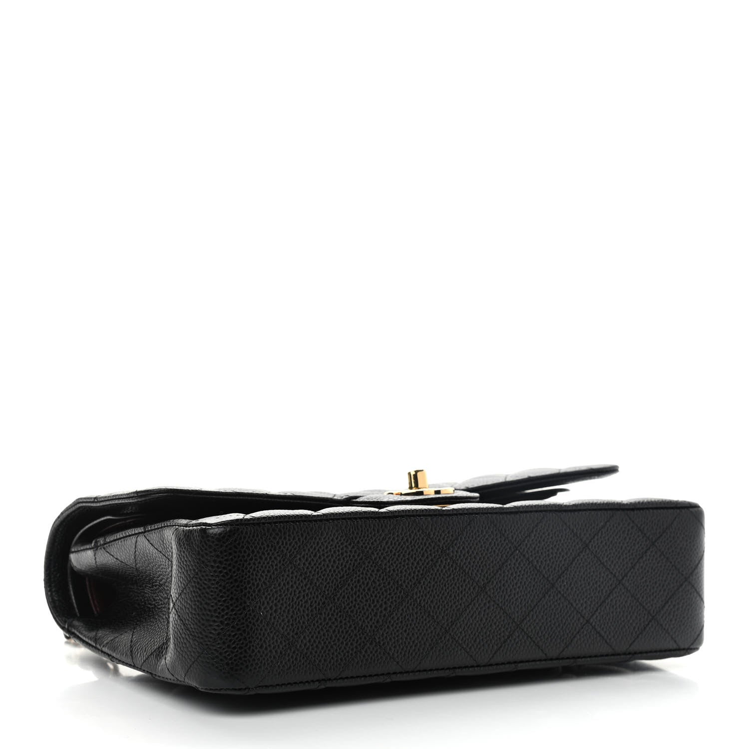 Chanel Caviar Quilted Medium Double Flap Black 4 of 14