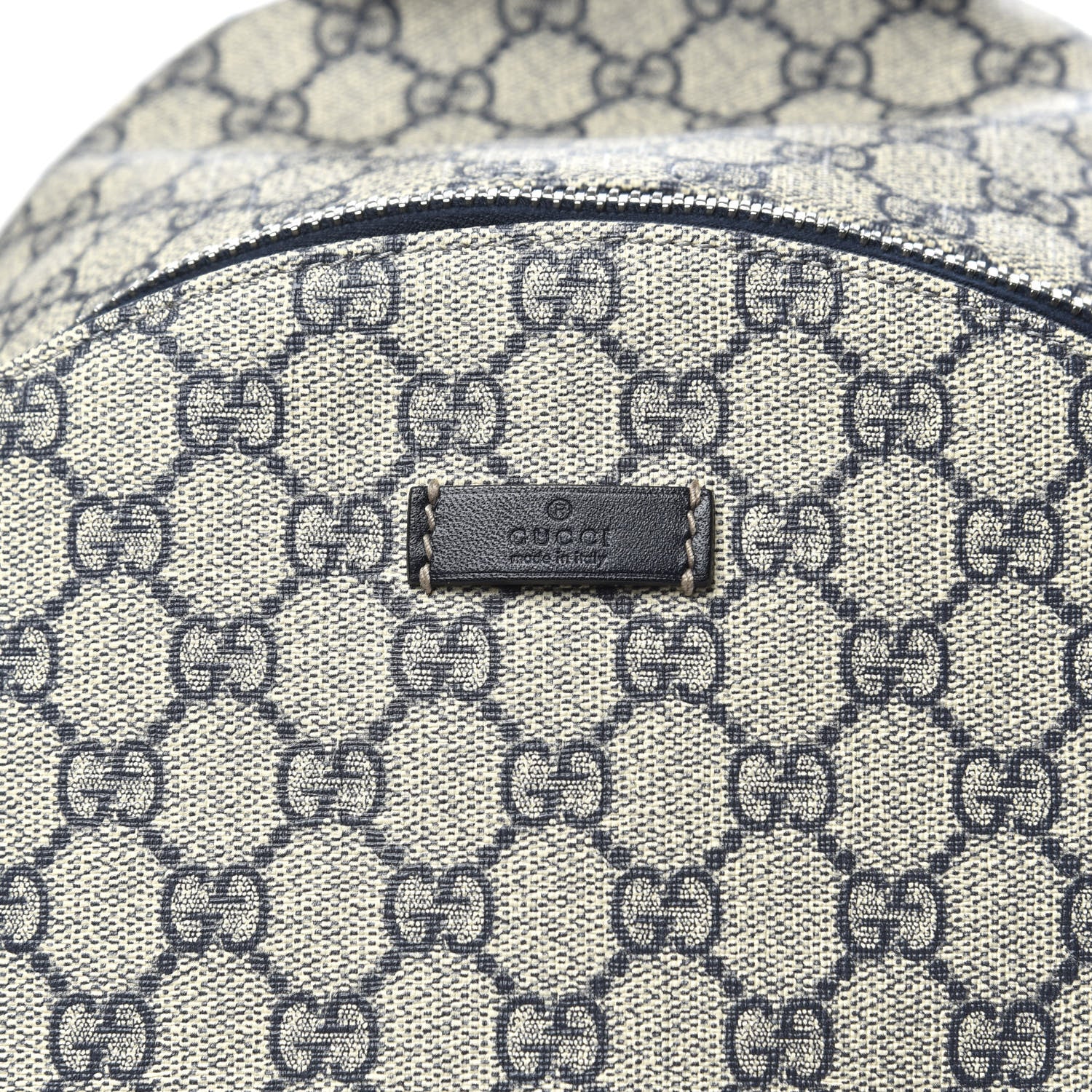 Gucci GG Supreme Monogram Medium Classic Backpack Navy 9 of 9