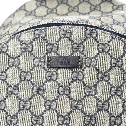 Gucci GG Supreme Monogram Medium Classic Backpack Navy 9 of 9