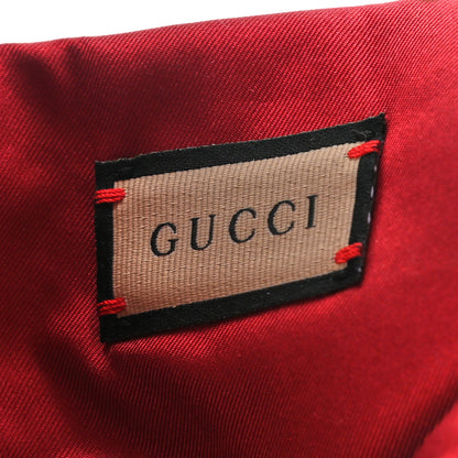 Gucci Silk Monogram Flora Print Headband M Red 4 of 6