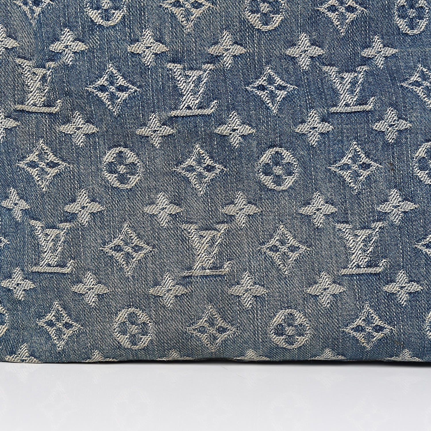 Louis Vuitton Denim Baggy GM Blue 10 of 16