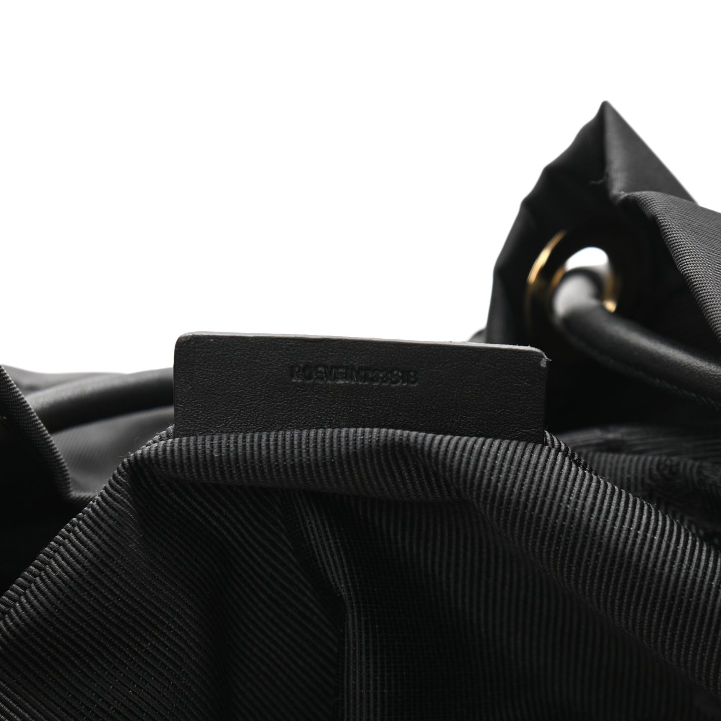 Nylon Medium Rucksack Backpack Black