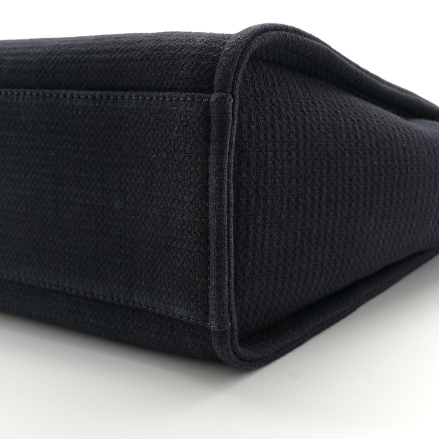 Mixed Fibers Small Deauville Tote Black