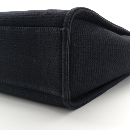 Chanel Mixed Fibers Small Deauville Tote Black 10 of 10