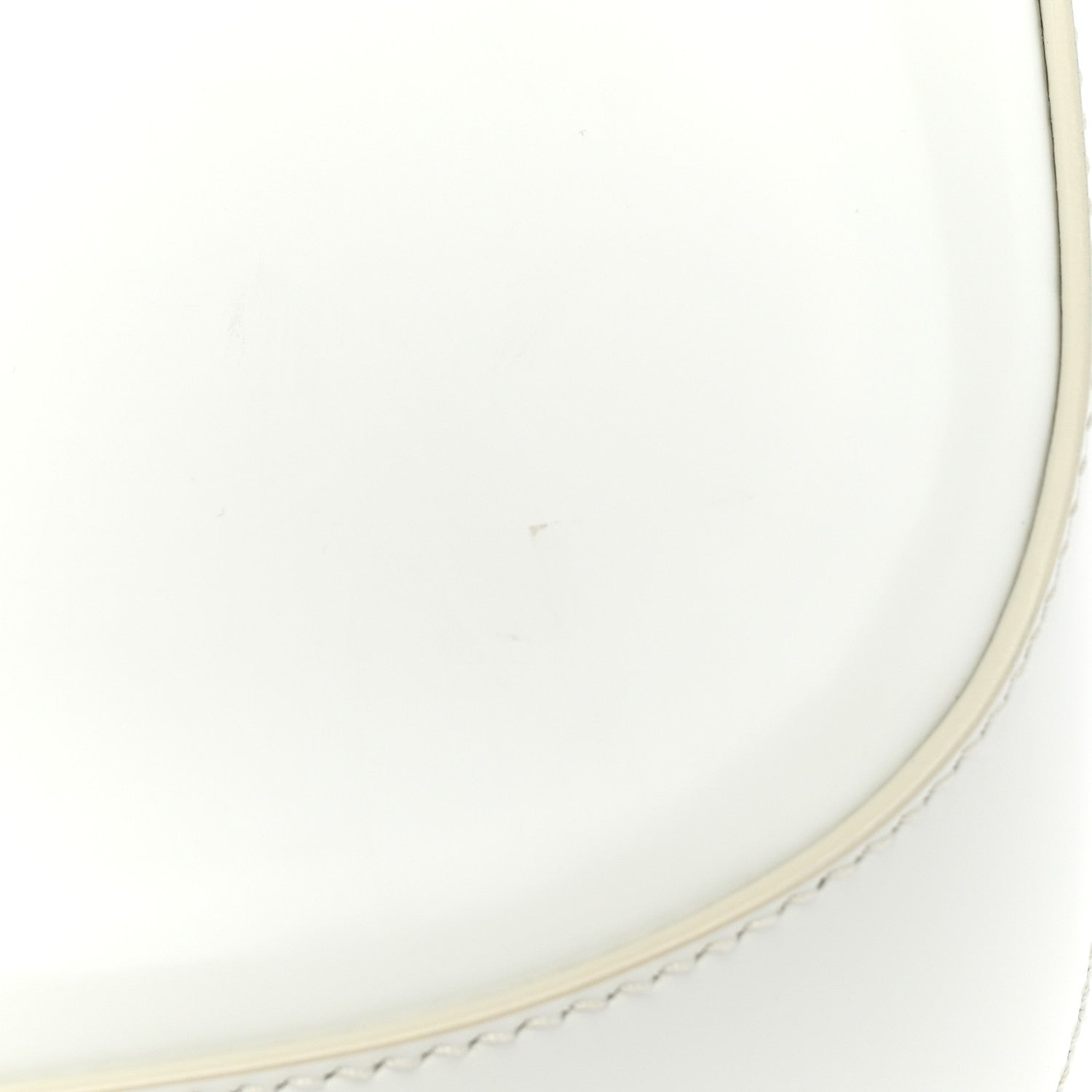 Prada Spazzolato Cleo Shoulder Bag White 10 of 10