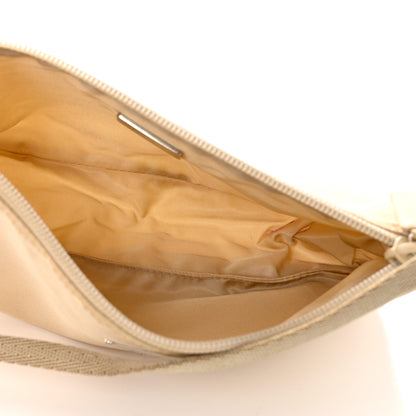 Prada Tessuto Nylon Pochette Beige 5 of 10