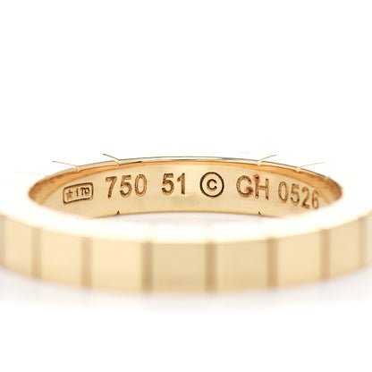 Cartier 18K Yellow Gold Lanieres Ring 51 5.75 4 of 4