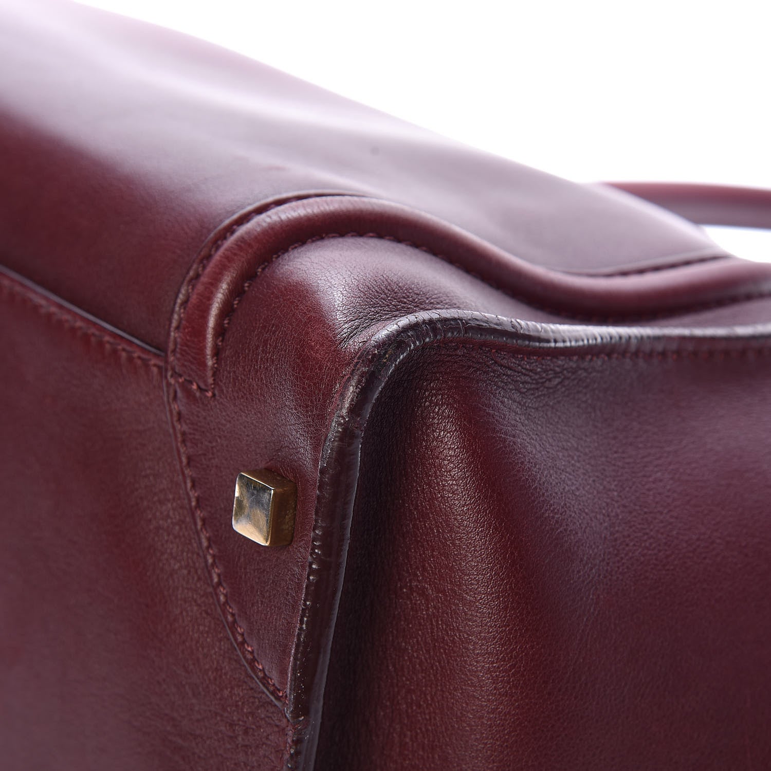 Celine Smooth Calfskin Mini Luggage Burgundy 11 of 11
