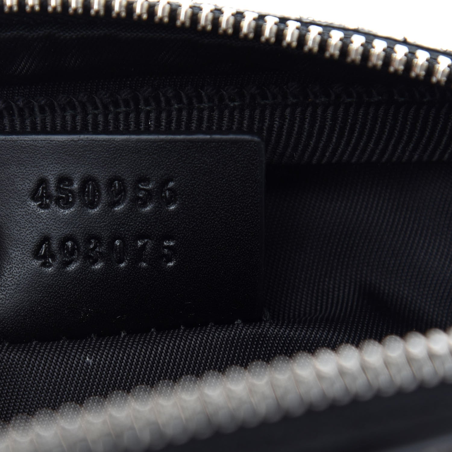 Gucci GG Supreme Monogram Web Belt Bag Black 8 of 11