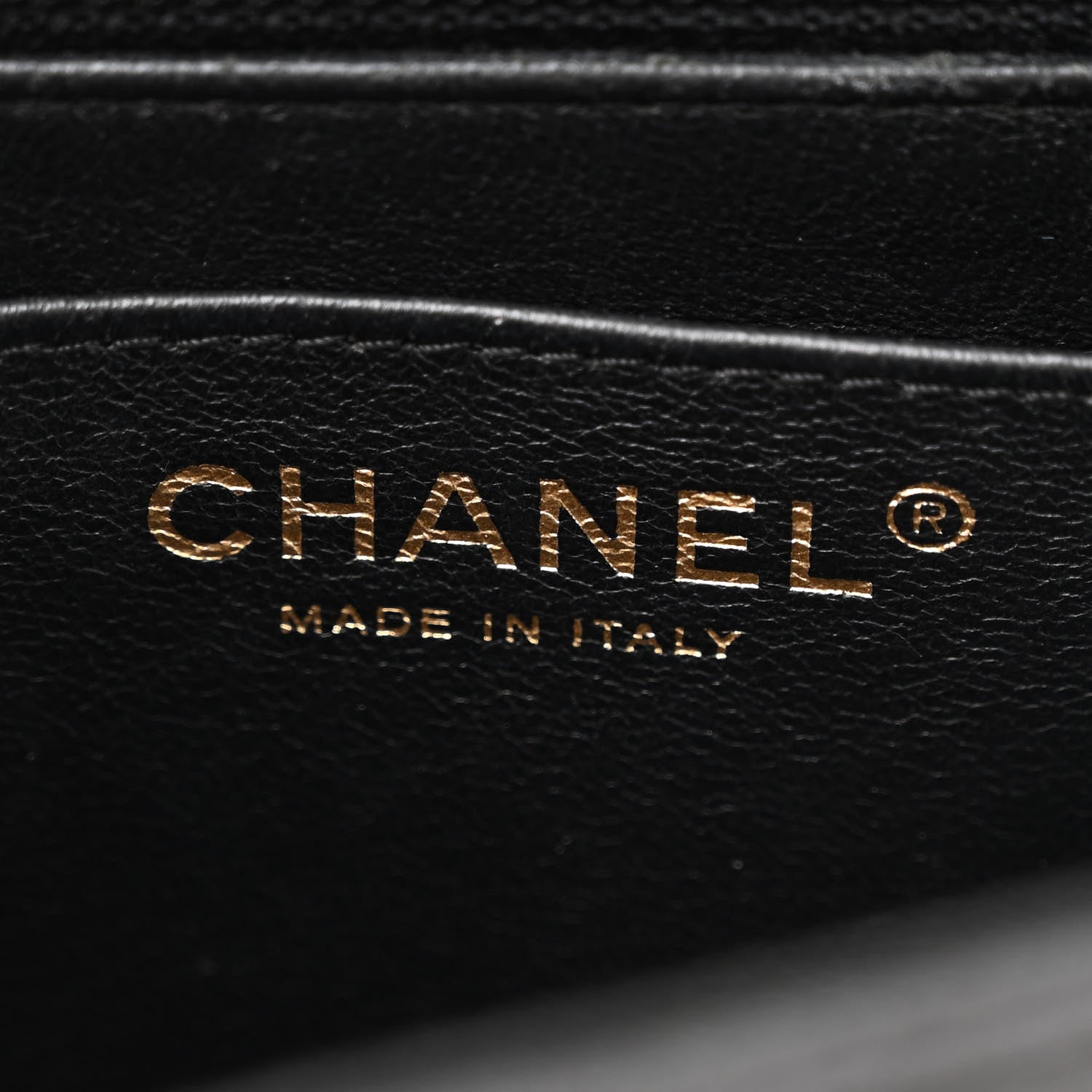 Chanel Lambskin Quilted Mini Square Flap Black 6 of 14