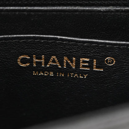 Chanel Lambskin Quilted Mini Square Flap Black 6 of 14