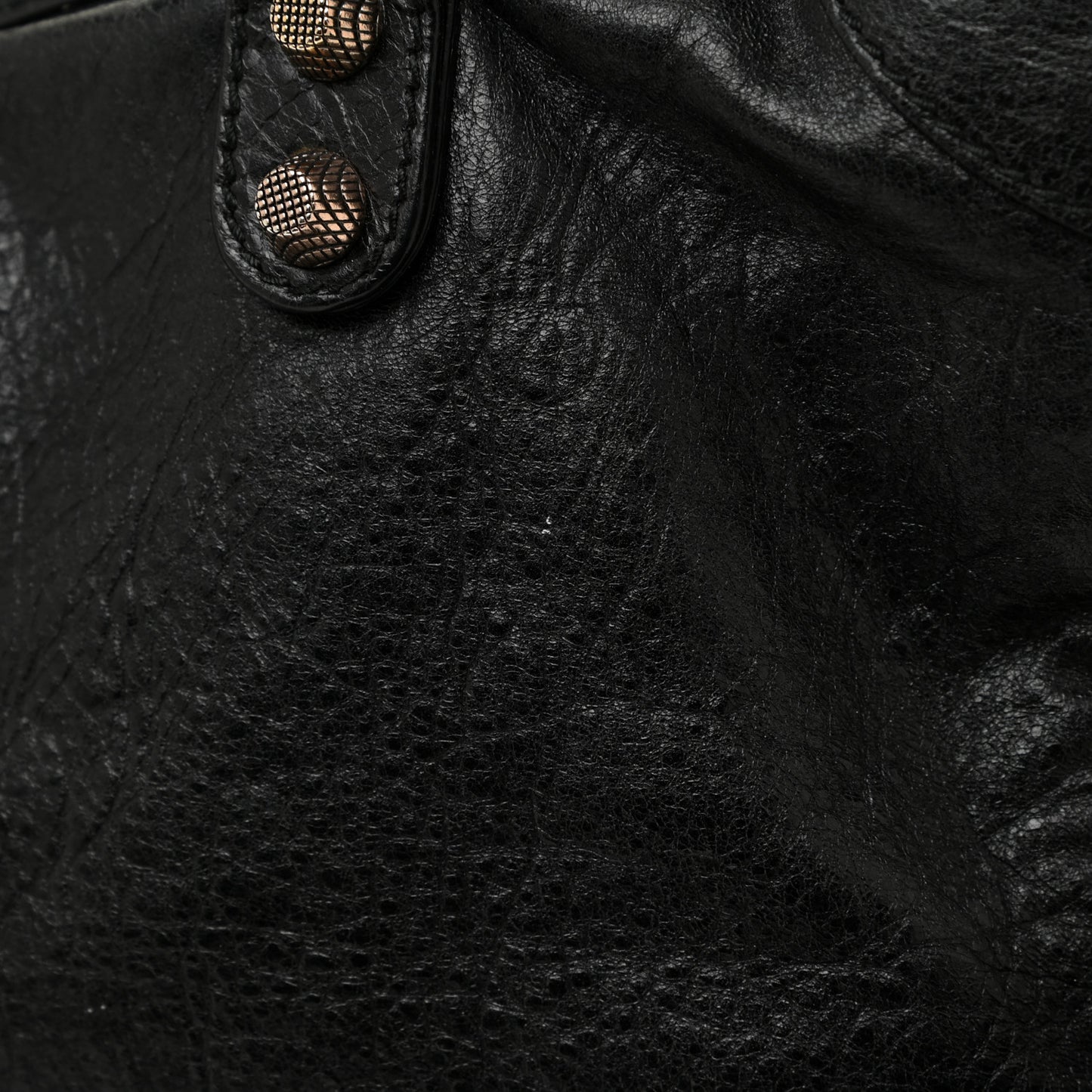 Agneau Giant 12 Rose Gold Hardware City Black