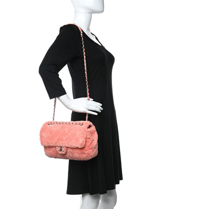 Chanel Lambskin Calfskin Mixed Fibers Quilted Medium Flap Orange 2 of 11