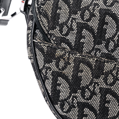 Christian Dior Monogram Saddle Bag Black 15 of 18