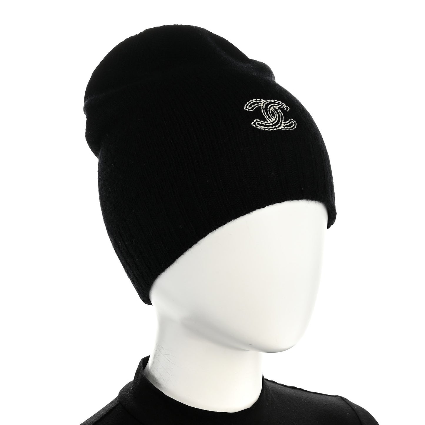 Cashmere CC Beanie Hat Black