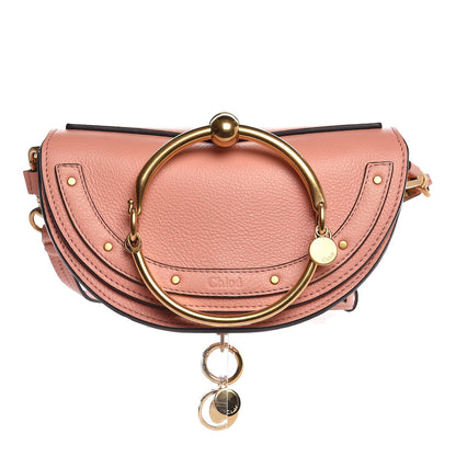 Chloe Calfskin Small Nile Bracelet Minaudiere Bag Washed Pink 1 of 7