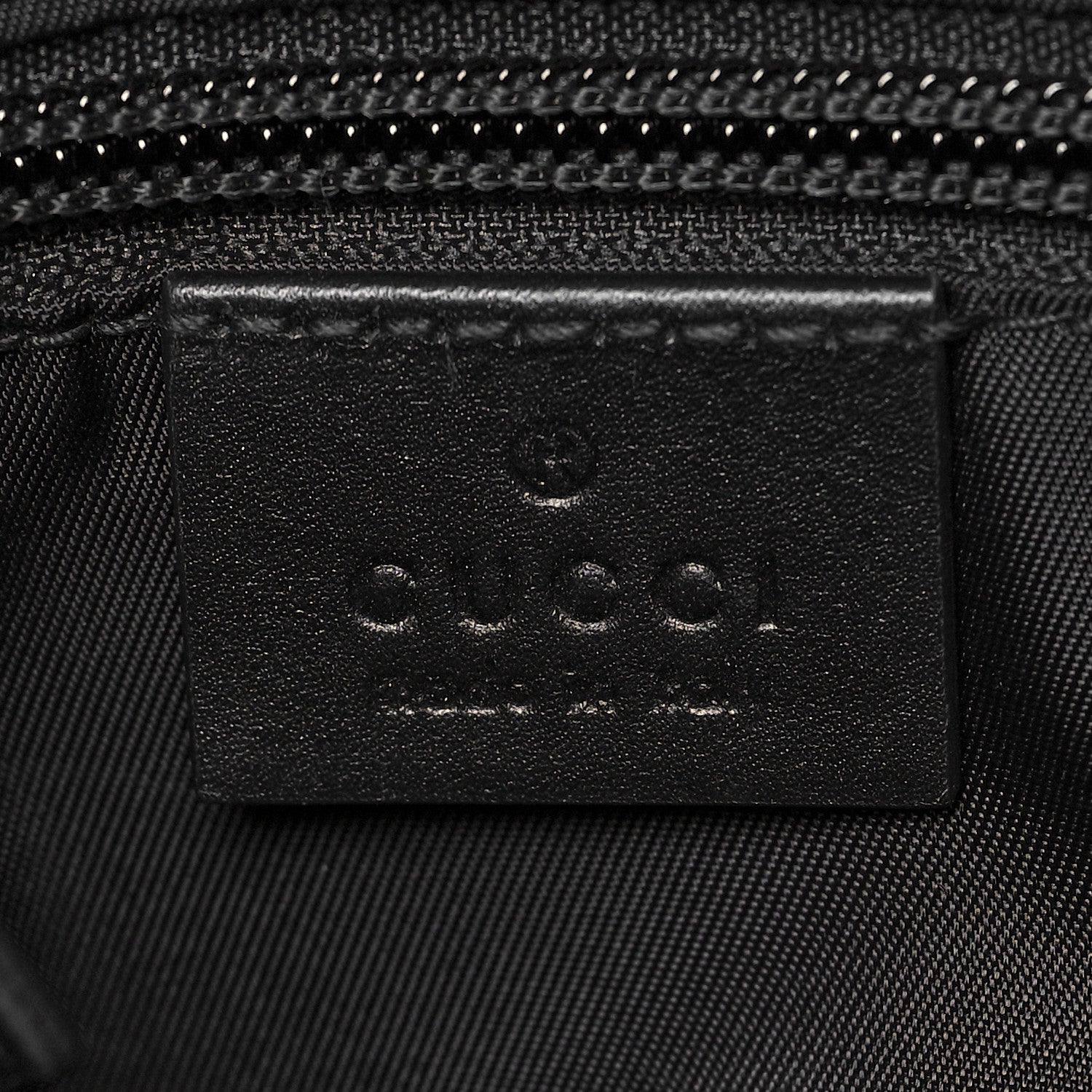 Gucci GG Supreme Monogram Web Messenger Bag Black 5 of 9