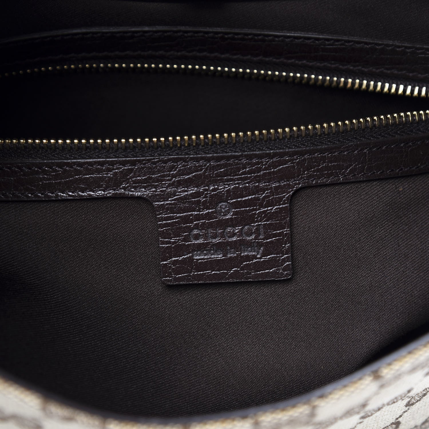 Gucci Monogram Hasler Hobo Dark Brown 7 of 10