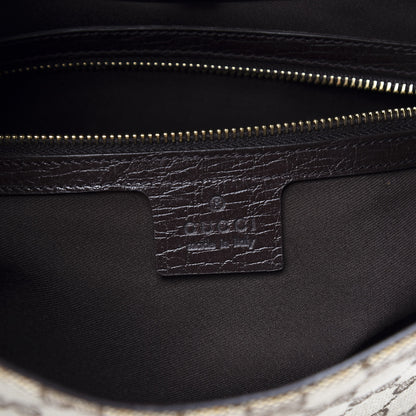 Gucci Monogram Hasler Hobo Dark Brown 7 of 10