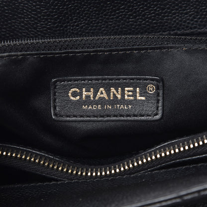 Chanel Caviar Quilted Grand Shopping Tote GST Black 6 of 11