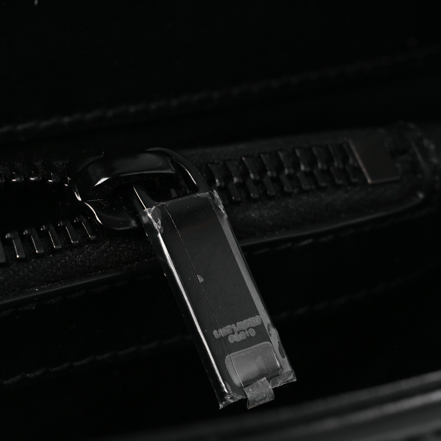 Saint Laurent Calfskin Y Quilted Monogram Monochrome Medium Loulou Chain Satchel Black 12 of 12