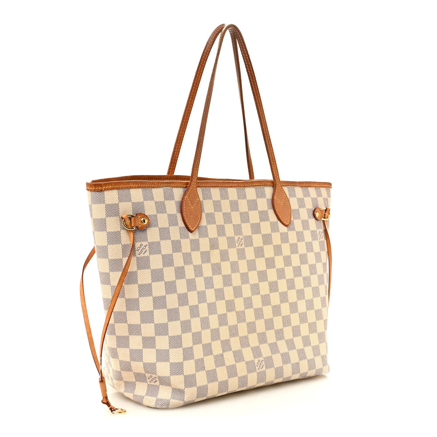 Louis Vuitton Damier Azur Neverfull MM 3 of 14