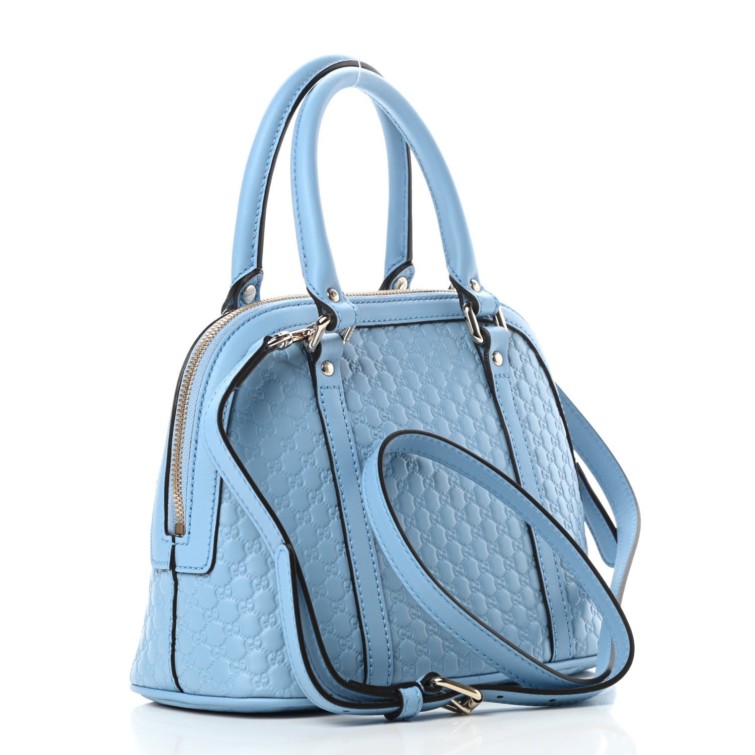 Gucci Microguccissima Mini Dome Bag Mineral Blue 3 of 10