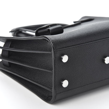 Saint Laurent Grained Calfskin Nano Sac De Jour Black 5 of 9
