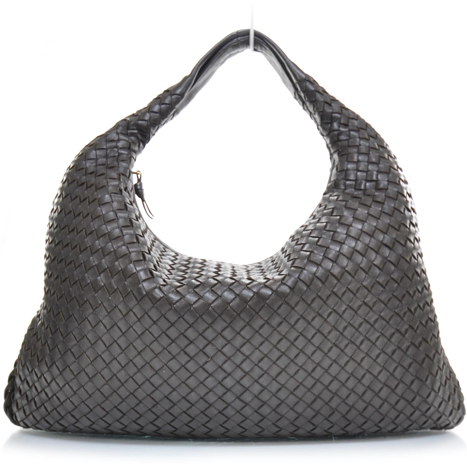 Bottega Veneta Nappa Intrecciato Large Veneta Hobo Ebano 1 of 11
