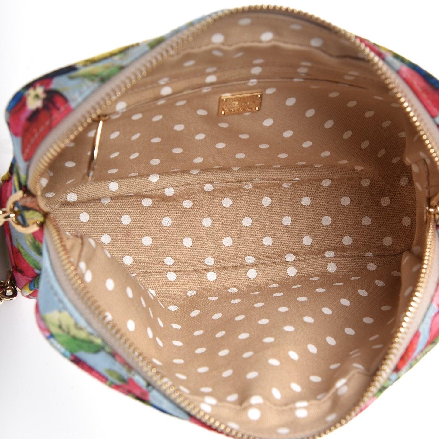 Brocade Floral Glam Crossbody Camera Bag Multicolor