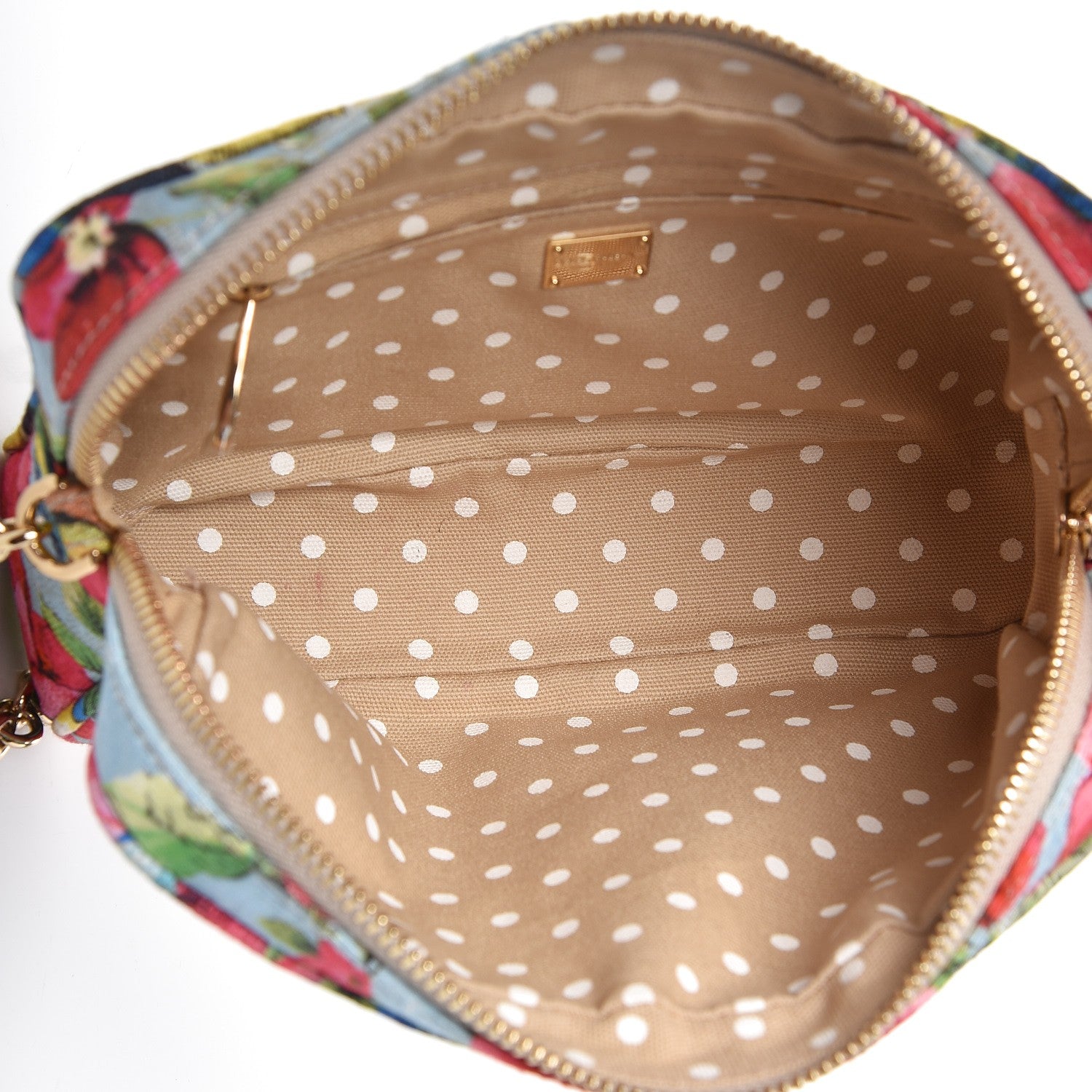 Dolce & Gabbana Brocade Floral Glam Crossbody Camera Bag Multicolor 5 of 7