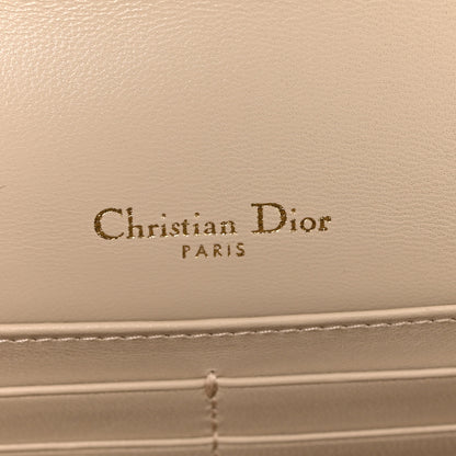 Christian Dior Lambskin Cannage Chain My Dior Daily Chain Pouch Powder Beige 6 of 12