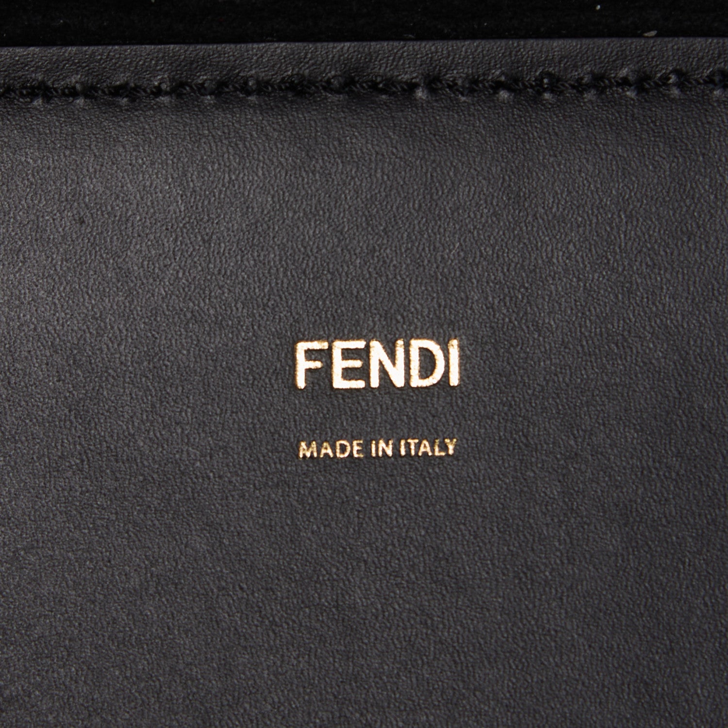 Fendi Vitello King Plexiglass Medium Fendi Sunshine Shopper Tote Black 8 of 8