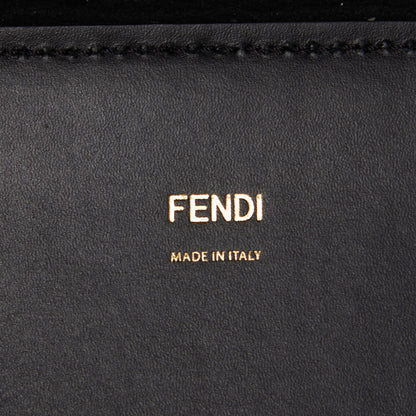 Fendi Vitello King Plexiglass Medium Fendi Sunshine Shopper Tote Black 8 of 8