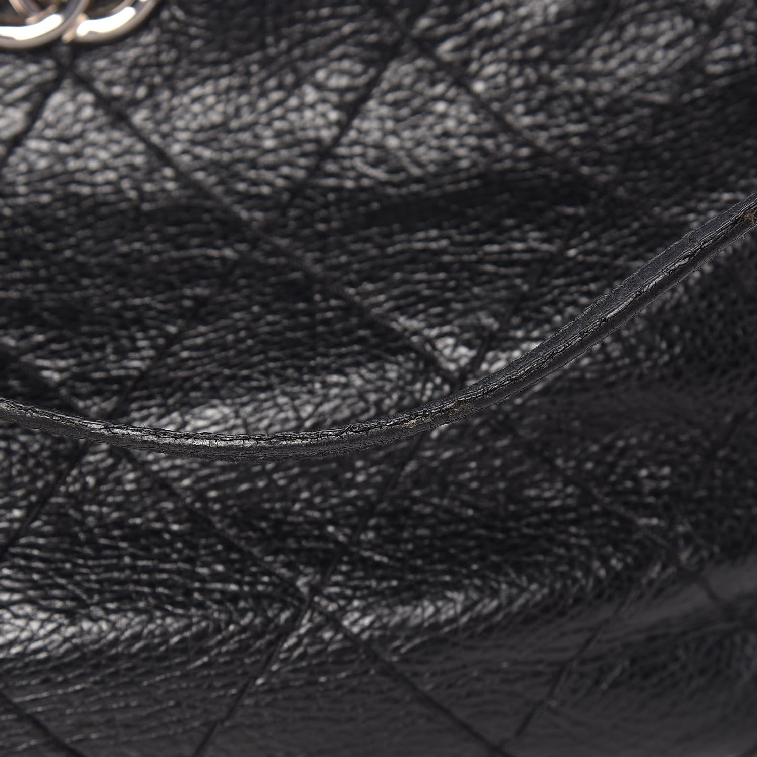 Chanel Glazed Calfskin Large On The Road Tote Black 11 of 15