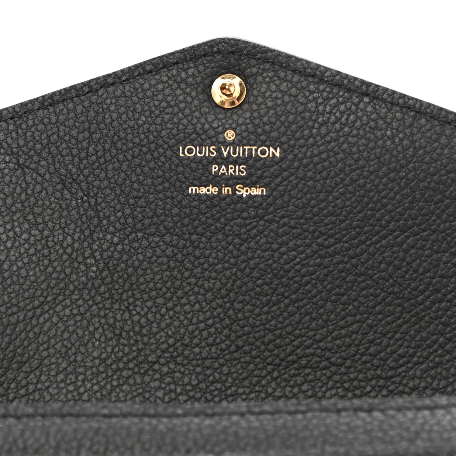 Louis Vuitton Empreinte Sarah Wallet NM Black 6 of 7