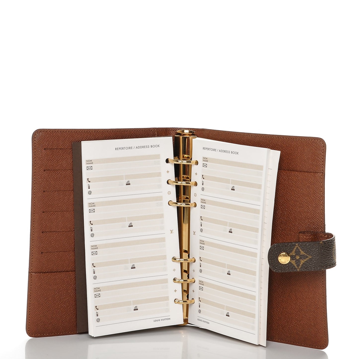 Monogram Medium Ring Agenda Cover