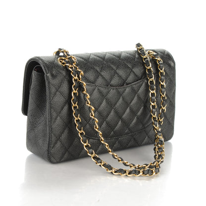 Chanel Caviar Quilted Medium Double Flap Black 3 of 7