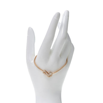 Cartier 18K Yellow Gold Diamond Agrafe Bracelet 2 of 6