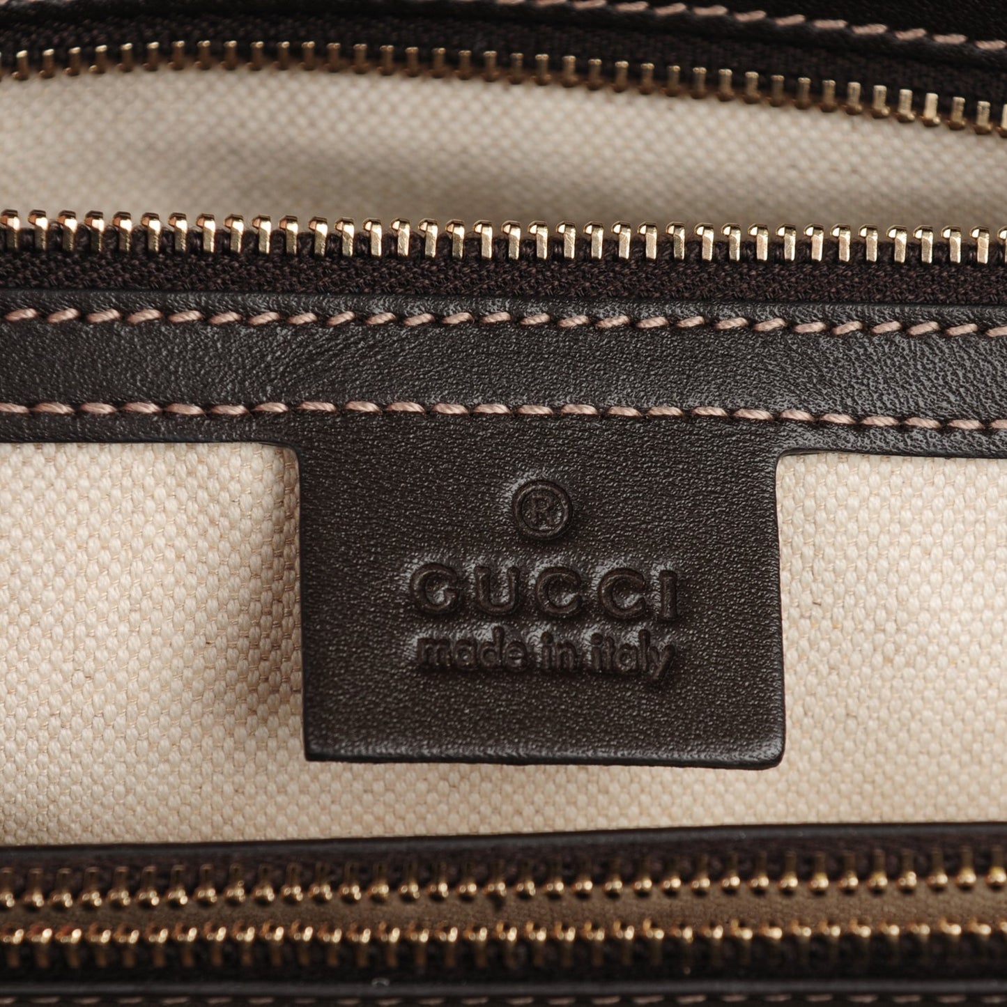 Monogram Medium Mayfair Tote Dark Brown