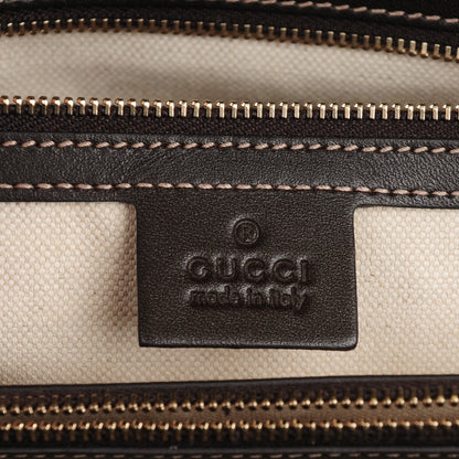 Gucci Monogram Medium Mayfair Tote Dark Brown 6 of 8