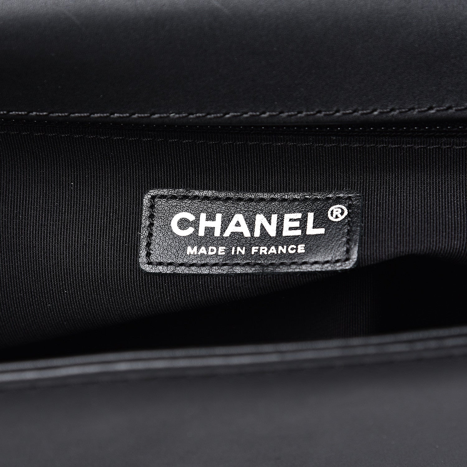 Chanel Lambskin Quilted Large Boy Flap Black 5 of 14