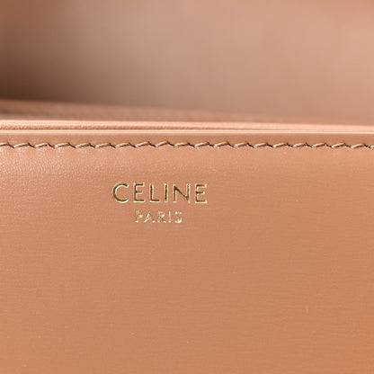 Celine Shiny Calfskin Medium Triomphe Bronze 5 of 9