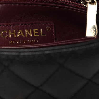 Chanel Caviar Quilted Extra Mini Coco Handle Flap Black 6 of 10