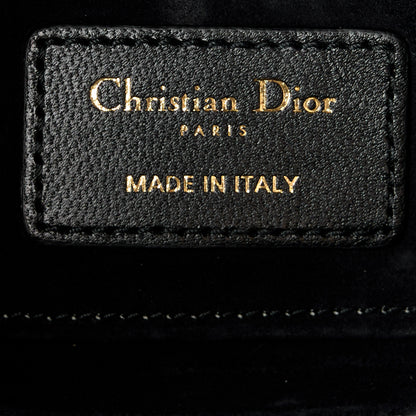 Christian Dior Lambskin Cannage Small Lady D-Joy Black 6 of 10