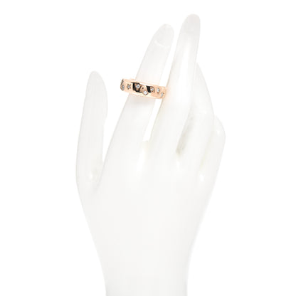Pomellato 18K Rose Gold Diamond Iconica Band Ring 53 6.25 2 of 5