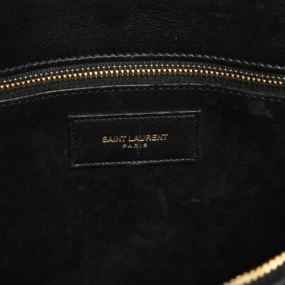 Saint Laurent Calfskin Small Sac De Jour Black 9 of 20