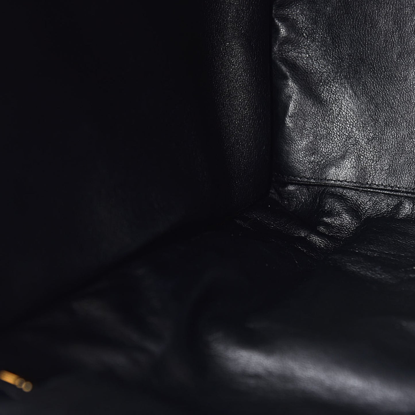 Smooth Calfskin Mini Luggage Black