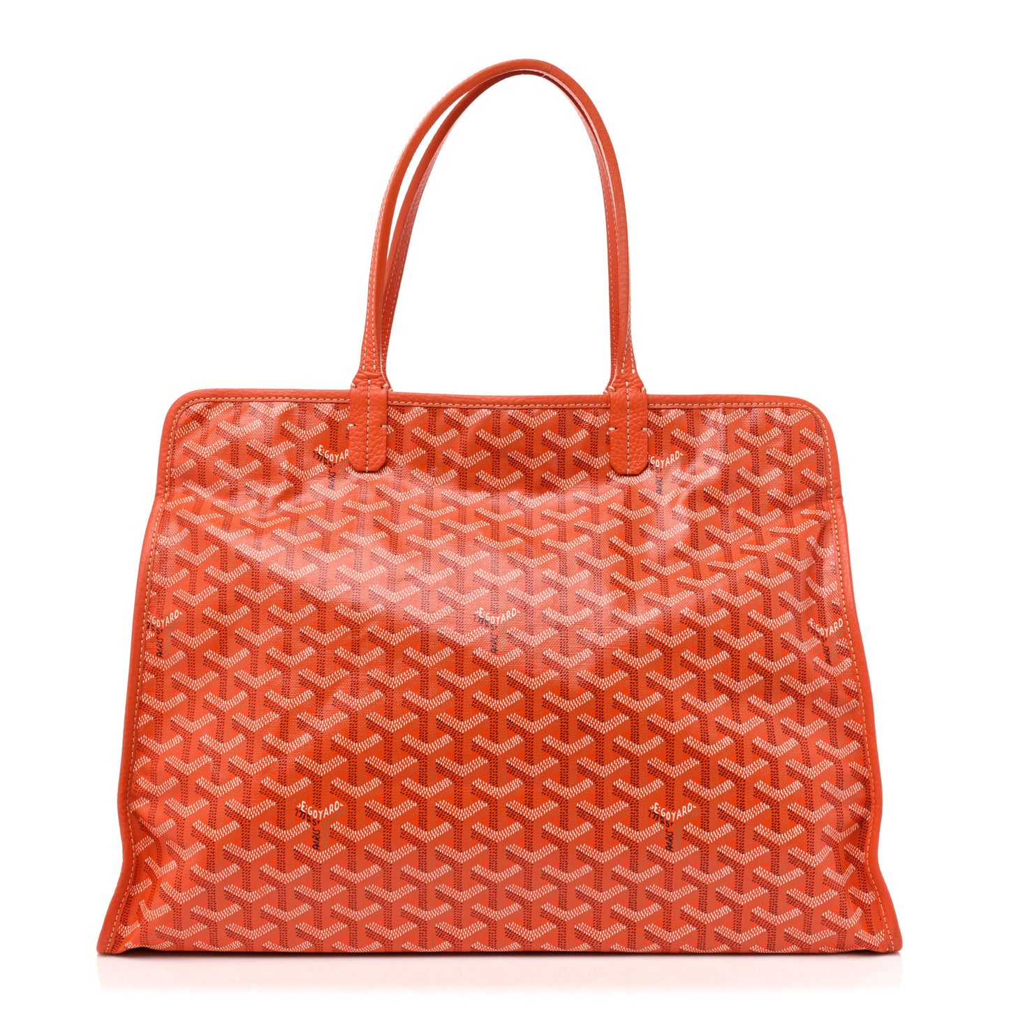 Goyardine Sac Hardy Pet Carrier PM Orange