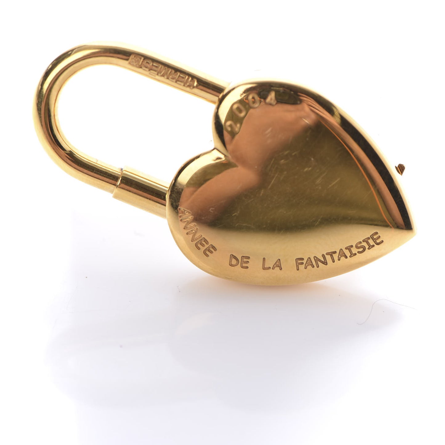 Annee De La Fantaisie Heart Cadena Lock Gold